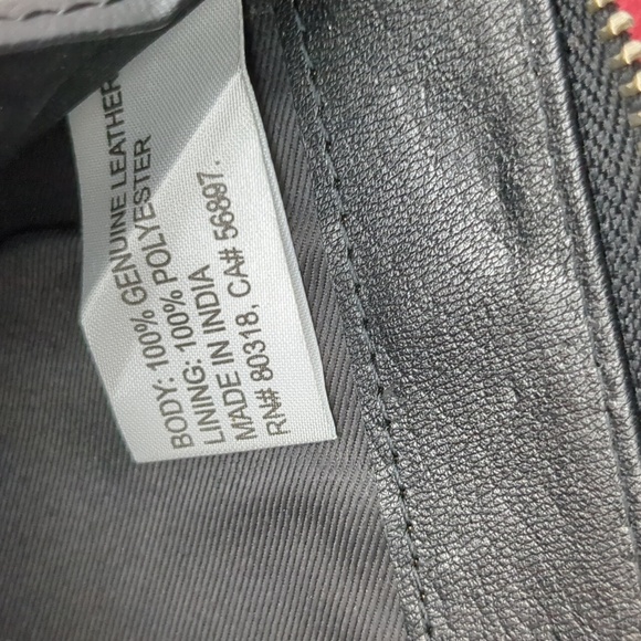 Lucky brand black leather wallet - Picture 12 of 12